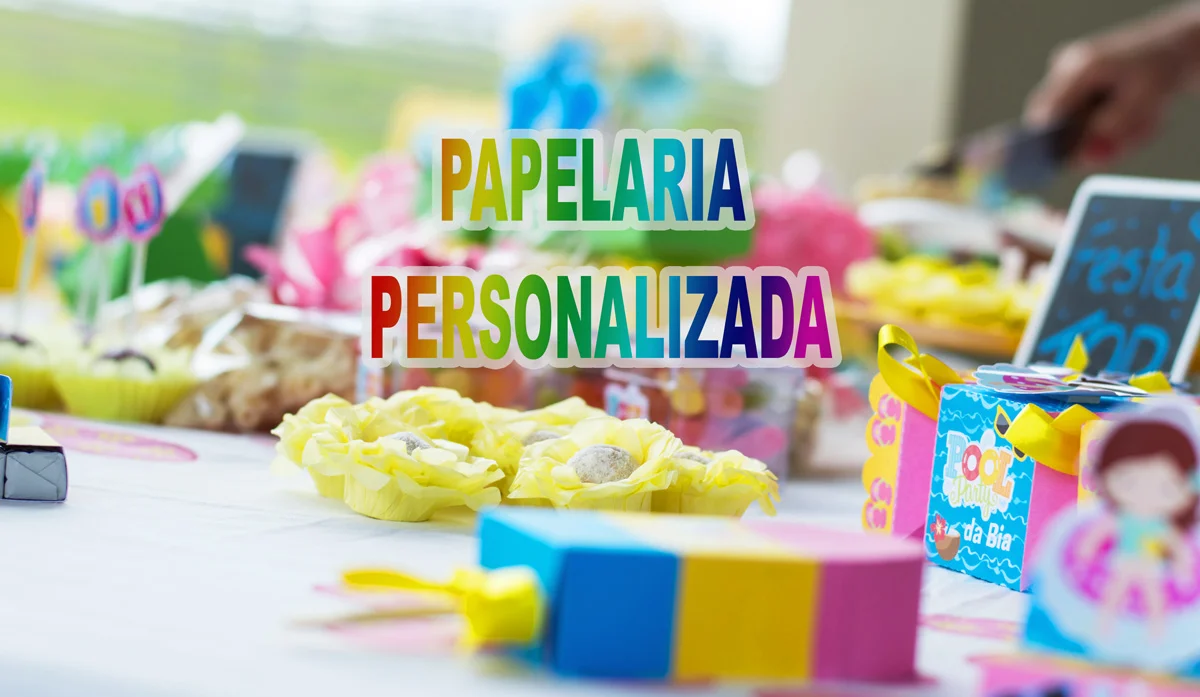 Papelaria personalizada para festas infantis: é uma boa? - Tamires