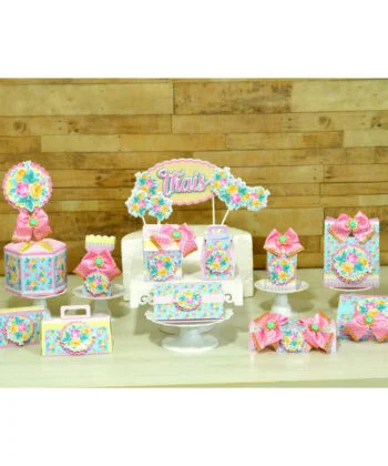 Kit Moldes Floral (Corte e Monte)