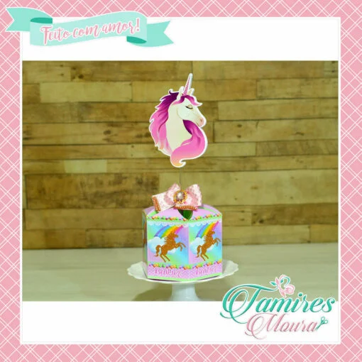 Kit Moldes Unicornio Teen (Corte e Monte) - Imagem 14