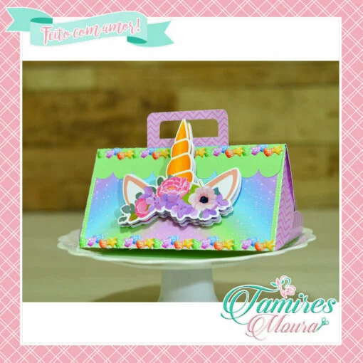 Kit Moldes Unicornio Teen (Corte e Monte) - Imagem 12