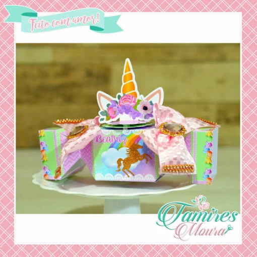 Kit Moldes Unicornio Teen (Corte e Monte) - Imagem 11