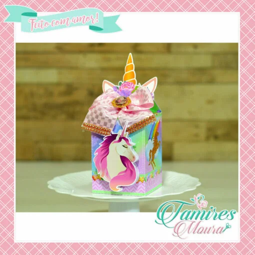 Kit Moldes Unicornio Teen (Corte e Monte) - Imagem 10