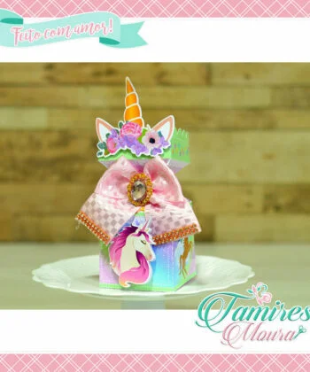 Kit Moldes Unicornio Teen (Corte e Monte)
