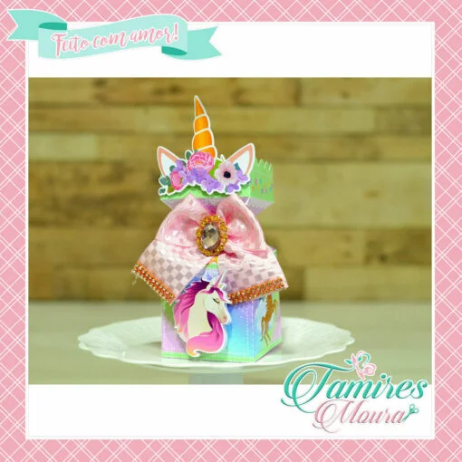 Kit Moldes Unicornio Teen (Corte e Monte)