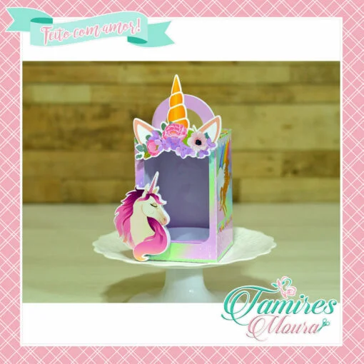 Kit Moldes Unicornio Teen (Corte e Monte) - Imagem 5