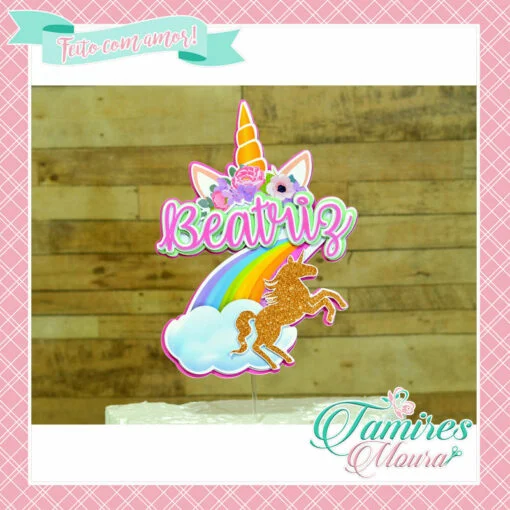 Kit Moldes Unicornio Teen (Corte e Monte) - Imagem 2