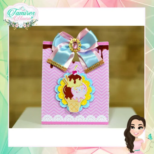 Kit Moldes Ice cream (Corte e Monte) - Imagem 13
