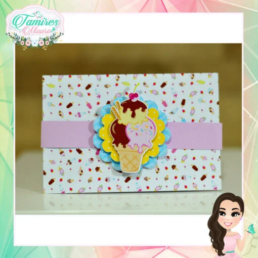 Kit Moldes Ice cream (Corte e Monte) - Imagem 6