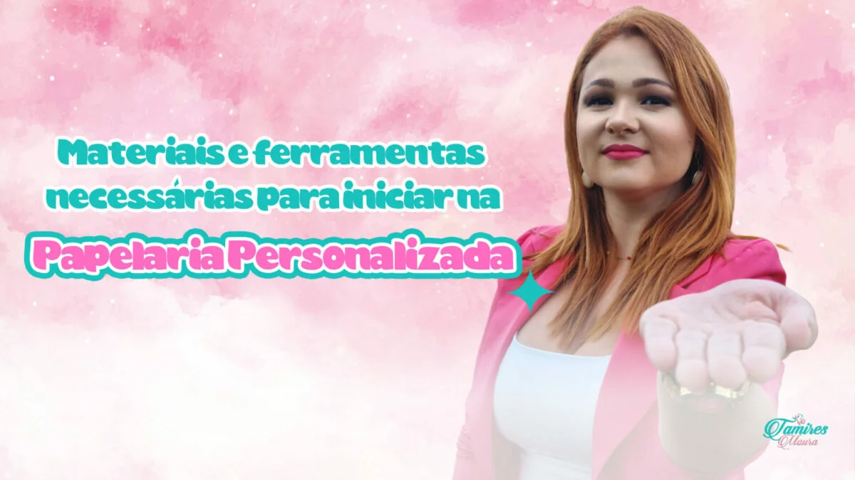 Ainda seguindo a linha dos nossos posts aqui para falar sobre como iniciar na papelaria personalizada, eu trouxe um conteúdo agora mais aprofundado sobre materiais e ferramentas essenciais para iniciar dentro dessa prática.