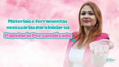 Ainda seguindo a linha dos nossos posts aqui para falar sobre como iniciar na papelaria personalizada, eu trouxe um conteúdo agora mais aprofundado sobre materiais e ferramentas essenciais para iniciar dentro dessa prática.