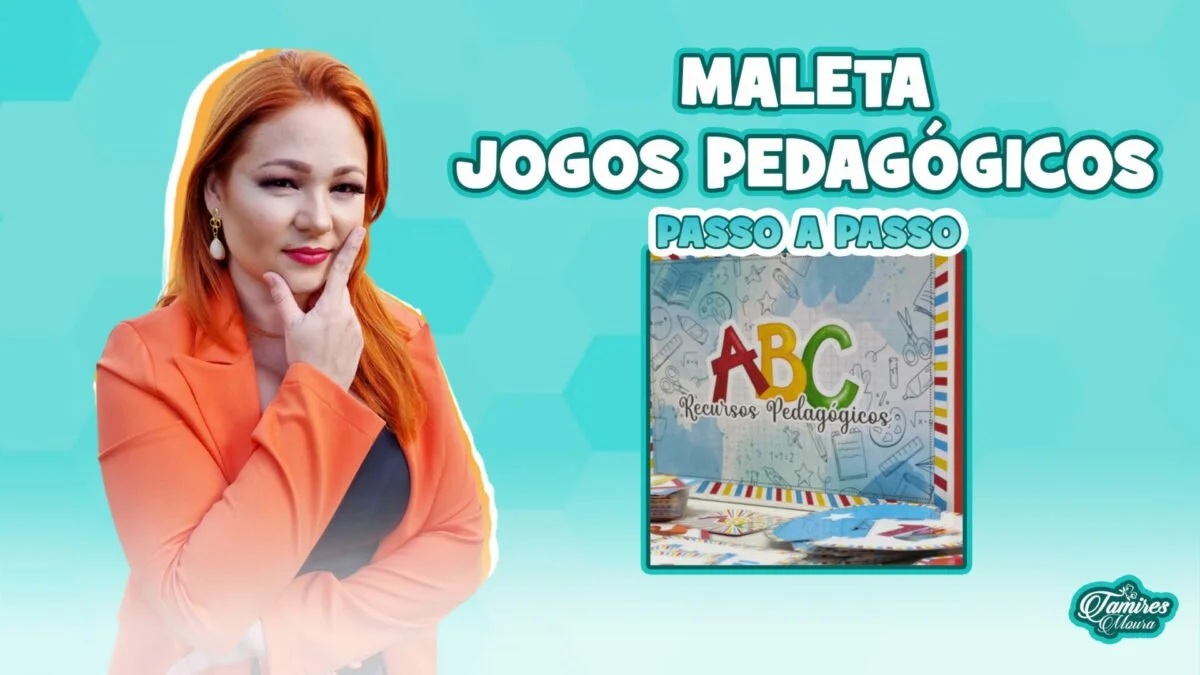 Maleta Jogos Pedagógicos – Passo a passo